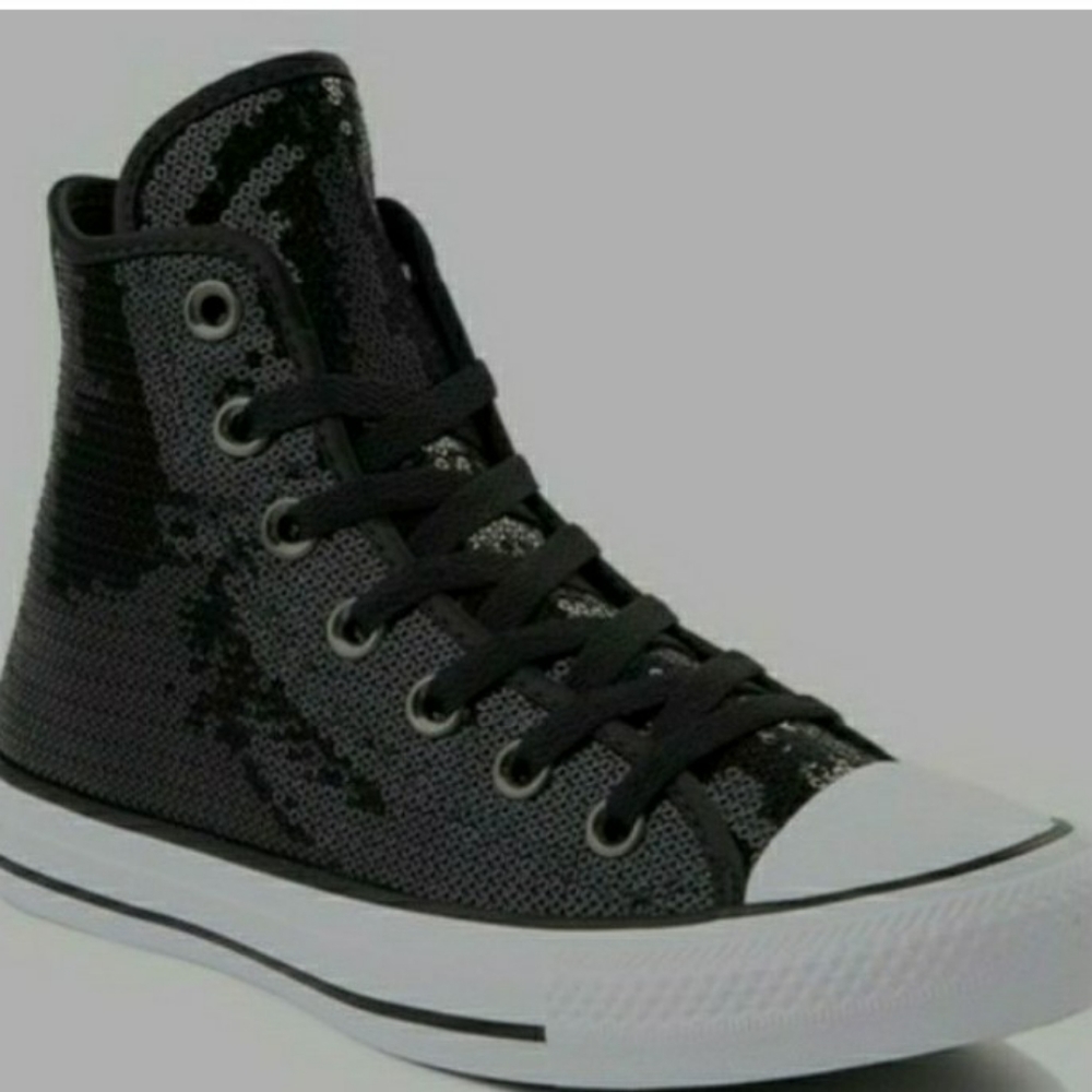 Converse Chuck Taylor All Star Hi Sequin(Black)